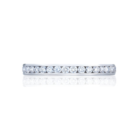 Tacori Dantela 18k White Gold Diamond Wedding Band (0.75 CTW)