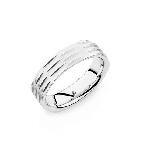 Christian Bauer White Gold Wedding Band 274427