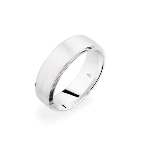 Christian Bauer White Gold Wedding Band 274472