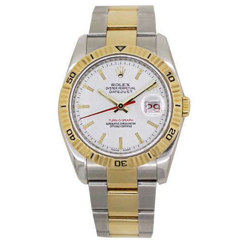 Rolex 116263 Datejust Rolesor Oystersteel & 18K Yellow Gold Turn-O-Graph 36mm (Pre-owned)