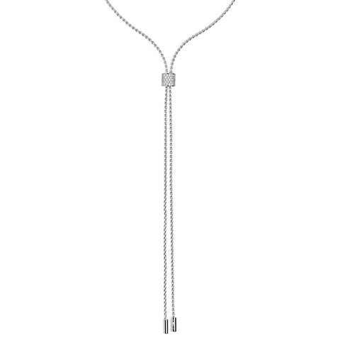 Fope Diamond Lariat Necklace