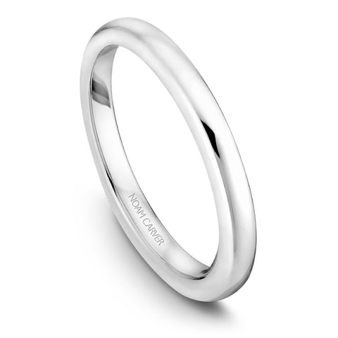 Noam Carver White Gold 3-Stone Diamond Engagement Ring Setting (0.66 CTW)