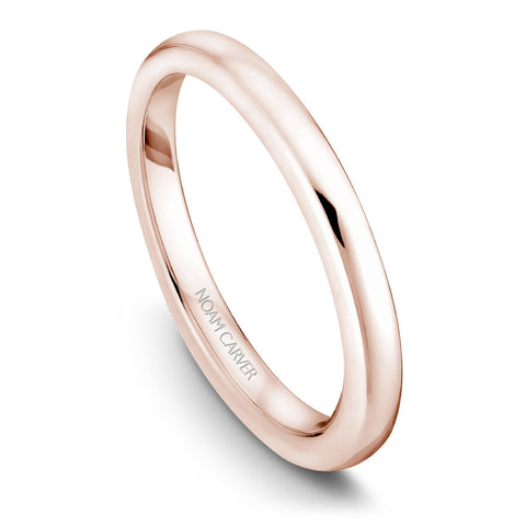 Noam Carver Rose Gold Solitaire Engagement Ring Setting