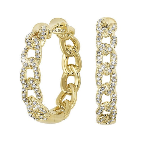 14K Diamond Earrings (.50 CTW)