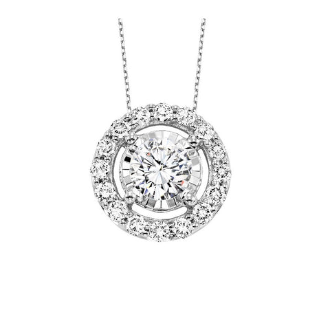14K Diamond Pendant (0.50 CTW)