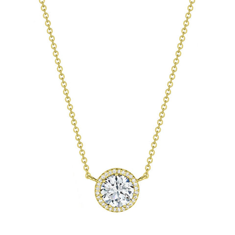 Tacori Bloom Diamond Stud Fashion Station Pendant