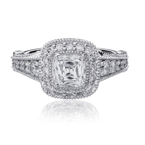 Christopher Designs Crisscut Engagement Ring Setting (1.14 CTW)