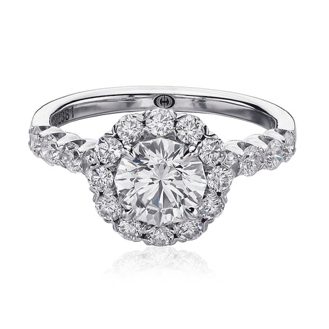 Christopher Designs Crisscut Engagement Ring Setting (0.88 CTW)
