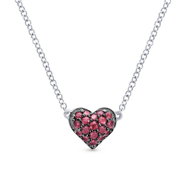 Gabriel & Co. Eternal Love Sterling Silver Necklace