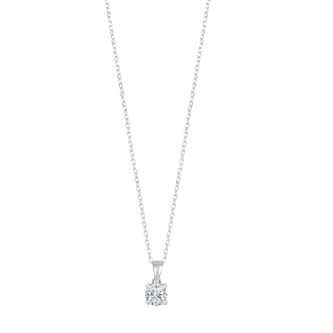 1/4 ct Diamond Solitaire Pendant