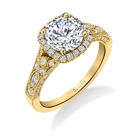 Sylvie Cheri Vintage Engagement Ring Setting