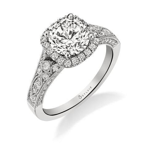 Sylvie Cheri Vintage Engagement Ring Setting
