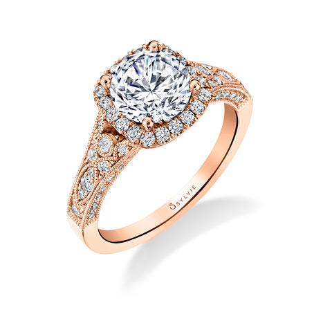 Sylvie Cheri Vintage Engagement Ring Setting