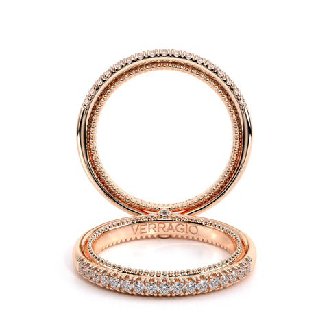 Verragio COUTURE 0420W 18k Rose Gold Women's Band