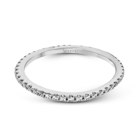 Simon G. Eternity Wedding Band in 18k Gold with Diamonds