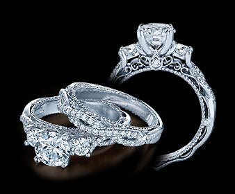 Verragio Venetian Round Diamond Engagement Ring Setting (0.45 CTW)