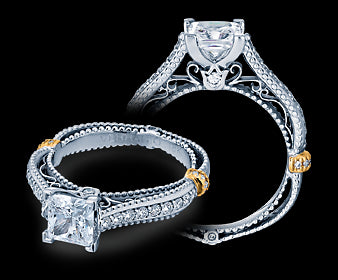 Verragio Venetian Princess Diamond Engagement Ring Setting (0.30 CTW)