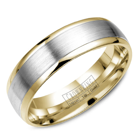 CrownRing Comfort Fit Wedding Band WB-7141