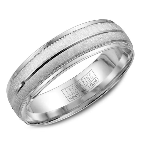 CrownRing Comfort Fit Wedding Band WB-7933