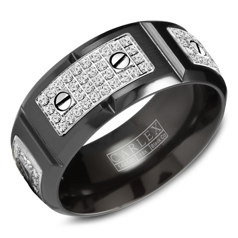 CARLEX Sport Mens Wedding Band WB-9792WB