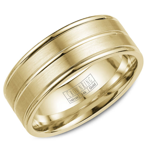 CrownRing Comfort Fit Wedding Band WB-9901Y