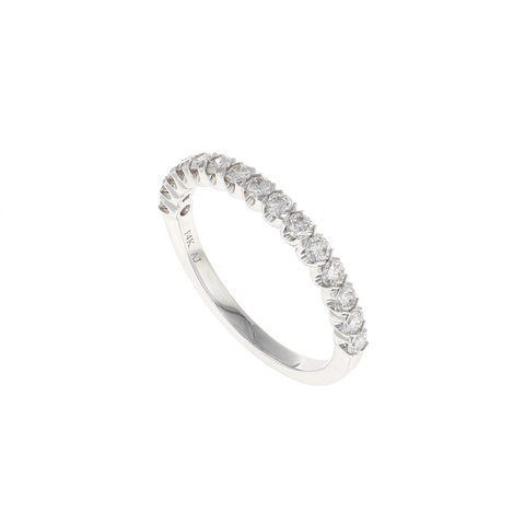 1/2Way Criss-Cross Diamond Band (0.50CTW)