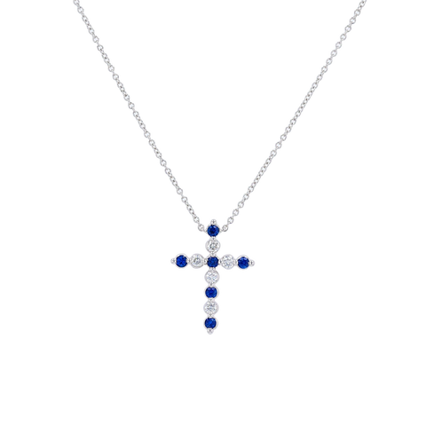 Vlora Adella Forever Favorites 14K Diamond Cross Pendant (0.60GTW)