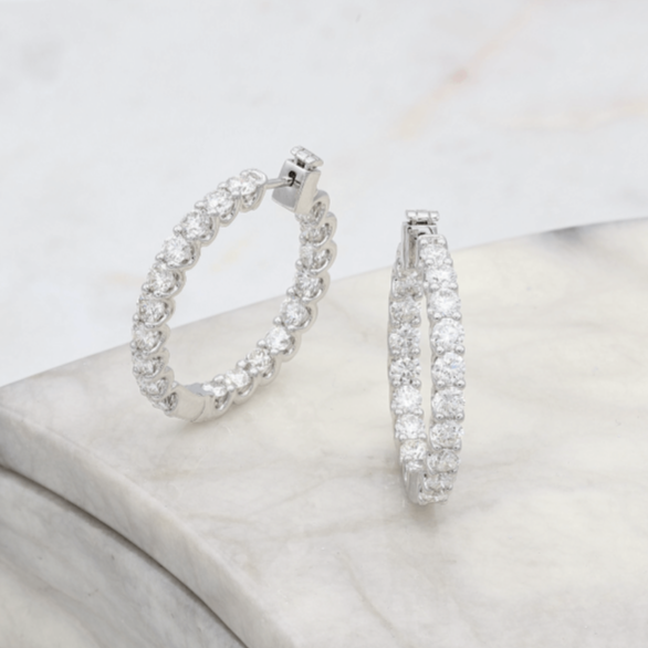 Diamond Hoops