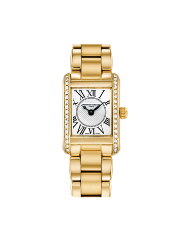 Frederique Constant Classics Carree Quartz Diamond Bezel