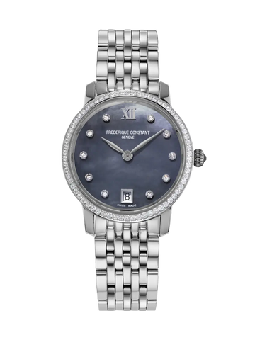Frederique Constant Classics Slimline Midsize Date Ladies