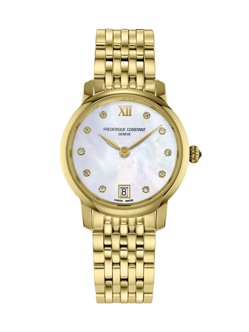 Frederique Constant Classics Slimline Midsize Date Ladies