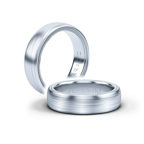 Verragio Men's Band VW-6024-18k White